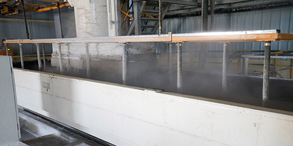 加气混凝土板材生产线——气泡整理